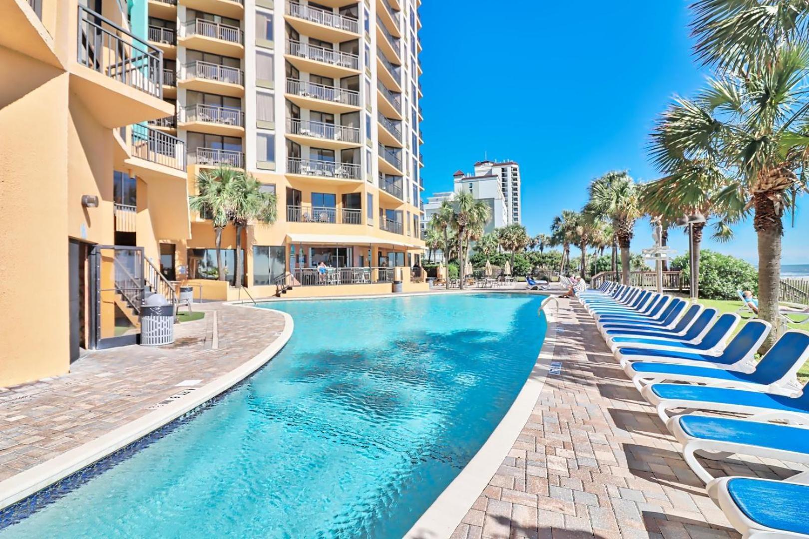 Enticing Ocean View Condo Located On The Blvd, Wifi Included, Monthly Winter Ren Myrtle Beach Kültér fotó